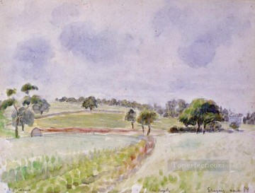  Campo Obras - Campo de centeno 1888 Camille Pissarro